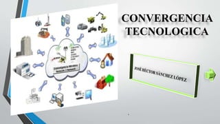 CONVERGENCIA
TECNOLOGICA
1
 
