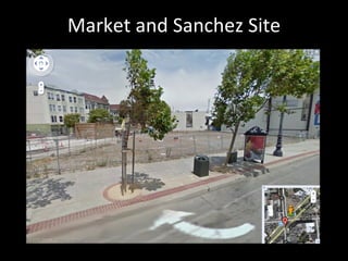 Market and Sanchez Site 