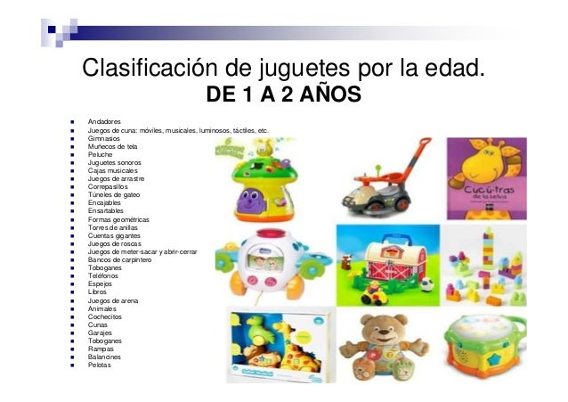juguetes por edades