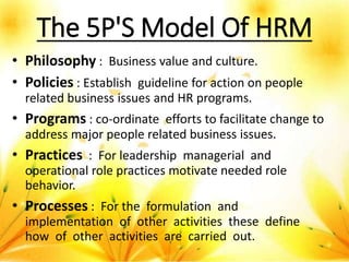 MODELS OF INTERNATIONAL HUMAN RESOURCE MANAGEMENT | PPTX