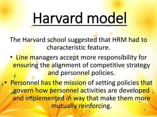 MODELS OF INTERNATIONAL HUMAN RESOURCE MANAGEMENT