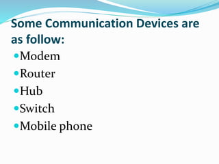 communication devices | PDF