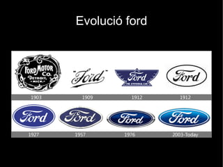 Evolució ford
 