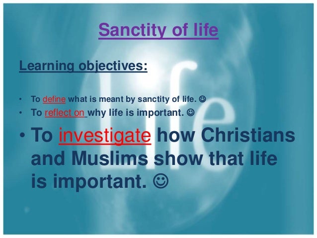 the christian belief in the sanctity of life Christian opposition to suicide, largely derived from “never murder” was a stand against culture and a defense of the sanctity of human life for centuries, christianity’s opposition to suicide influenced western nations to outlaw suicide and to punish those who attempted it. the christian belief in the sanctity of life Christian opposition to suicide, largely derived from “never murder” was a stand against culture and a defense of the sanctity of human life for centuries, christianity’s opposition to suicide influenced western nations to outlaw suicide and to punish those who attempted it.