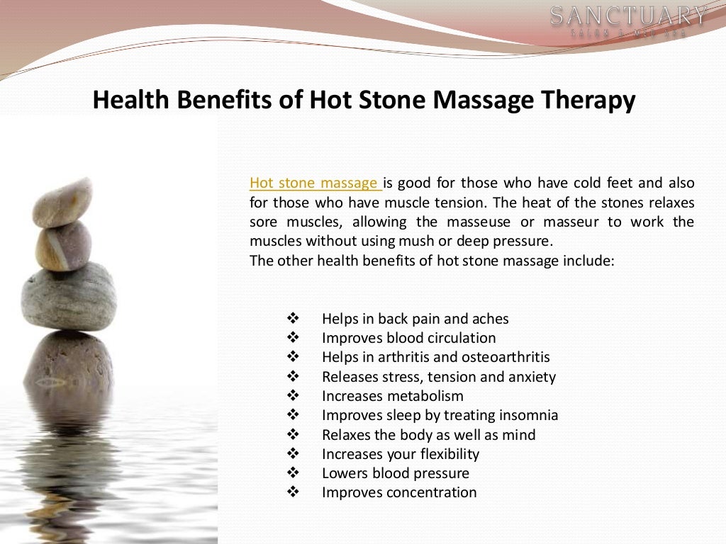 Hot Stone Massage Therapy