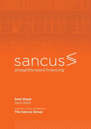 Sancus Deal Sheet April 2020