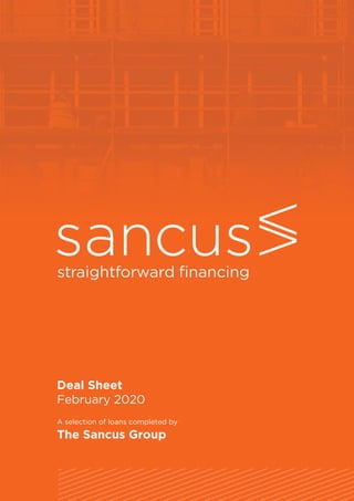 The Sancus Group - Deal Sheet February 2020
