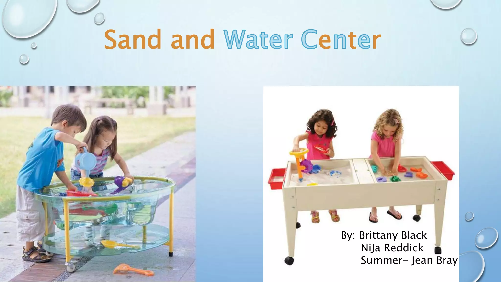 Sand &amp; Water | PPT