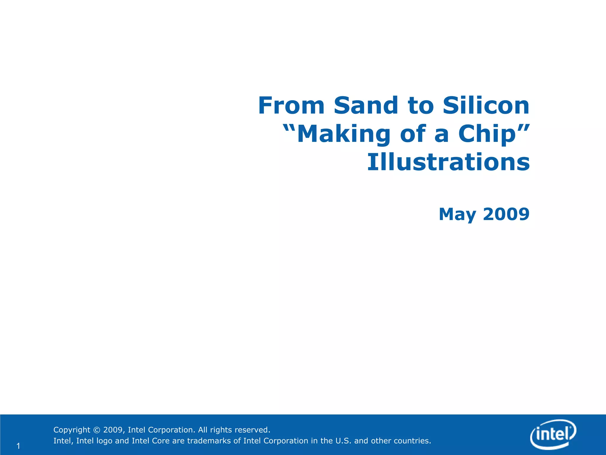 From Sand to Silicon“Making of a Chip” | PDF