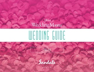WEDDING GUIDE
Your
As of 1/16
STARTS HERE
 