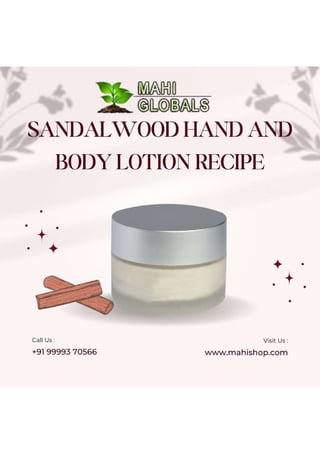 Sandalwood Hand and Body Lotion......pdf