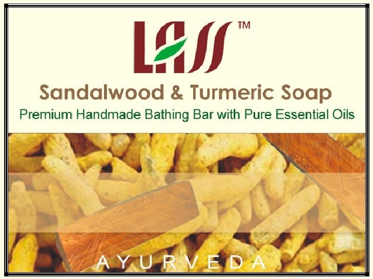 Sandalwood & turmeric soap