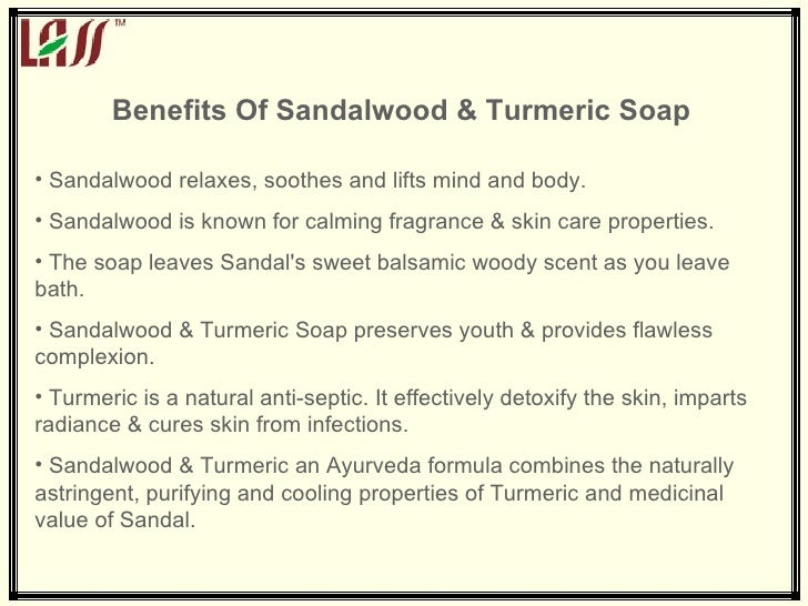 Sandalwood Turmeric Soap