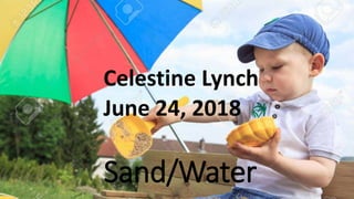 Sand/Water
Celestine Lynch
June 24, 2018
 
