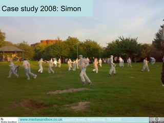 Case study 2008: Simon www.mediasandbox.co.uk  Launch event, Watershed, 15/12/08 