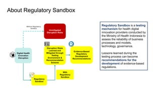 Reg Sand Box Lesson Learned from Digital Health Innovation Regulatory Sandbox ...