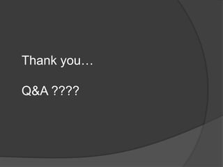 Thank you…Q&A ????<br />