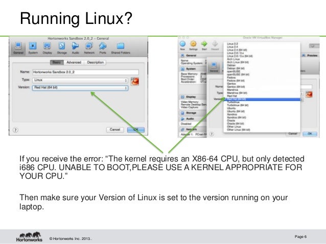 Hortonworks Sandbox Startup Guide For Virtualbox