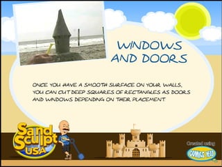 Sand castle - In the making