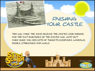 Sand castle - In the making