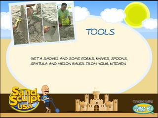 Sand castle - In the making