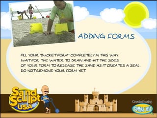 Sand castle - In the making