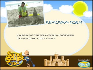 Sand castle - In the making