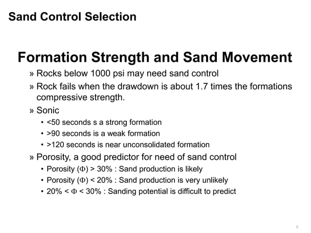Sand Control Course Version.pdf | Geology | Science