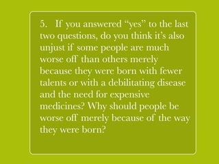 Conservative co` ncepts of Justice 
 