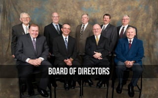 BOARD OF DIRECTORS
 