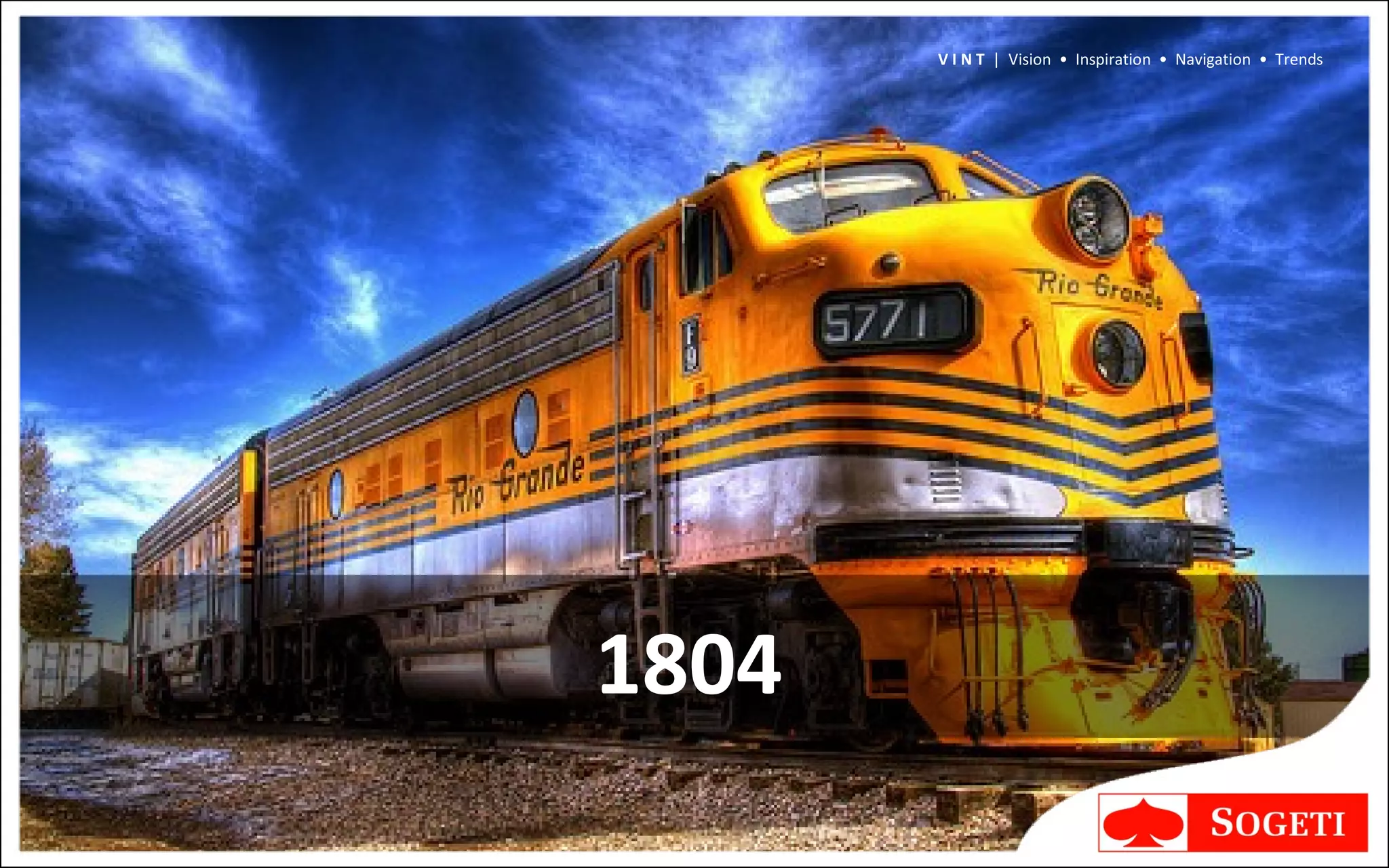 1804 V I N T  |  Vision  •  Inspiration  •  Navigation  •  Trends 