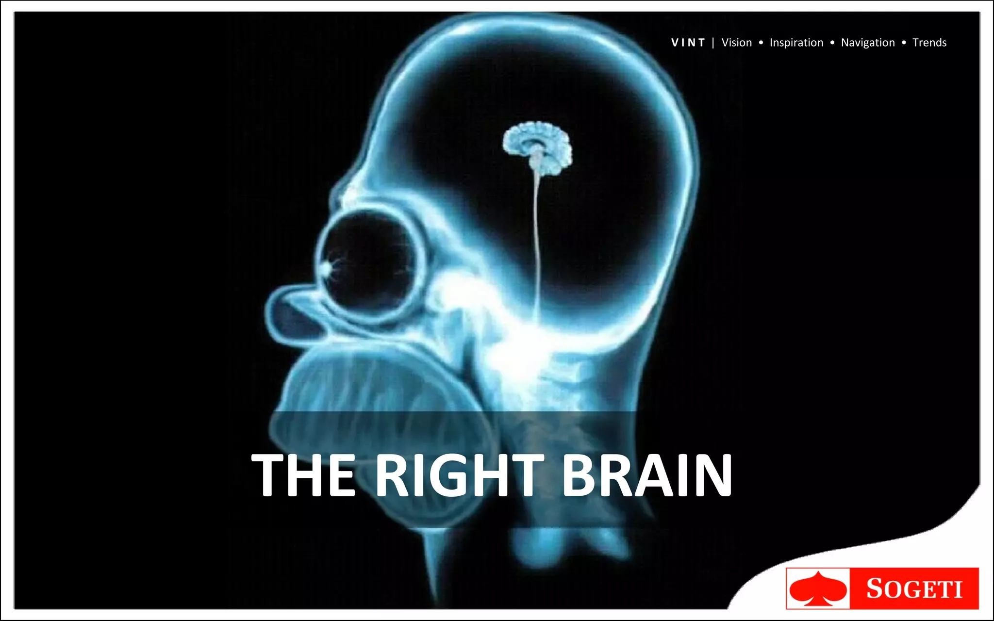 THE RIGHT BRAIN V I N T  |  Vision  •  Inspiration  •  Navigation  •  Trends 