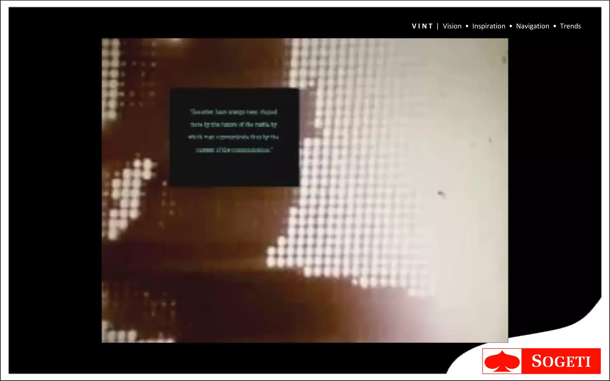 V I N T  |  Vision  •  Inspiration  •  Navigation  •  Trends 