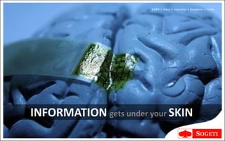 V I N T | Vision • Inspiration • Navigation • Trends




INFORMATION gets under your SKIN
 