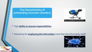 • High ability to assume responsibilities.
• Interesting for employing the information more than the information itself.
T...