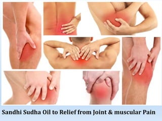 Sandhi Sudha Oil to Relief from Joint & muscular Pain
 