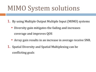 MULTIPLE INPUT MULTIPLE OUTPUT BY SAIKIRAN PANJALA | PPT