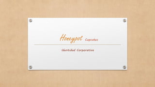Honeypot Cupcakes
Identidad Corporativa
 