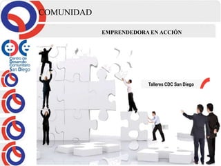 COMUNIDAD
EMPRENDEDORA EN ACCIÓN
Talleres CDC San Diego
 