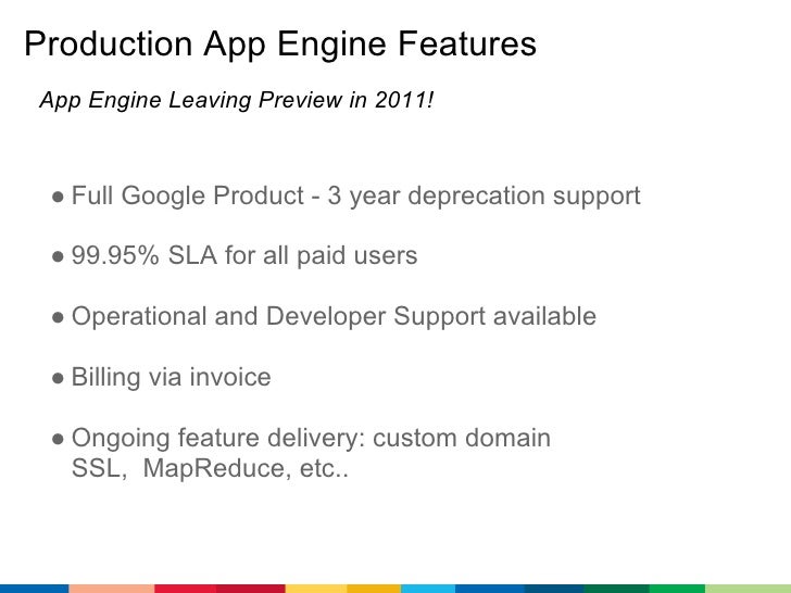google app engine s latest features