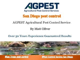 AGPEST Agricultural Pest Control Service
 