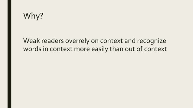 San diego quick assessment of reading ability | PPT