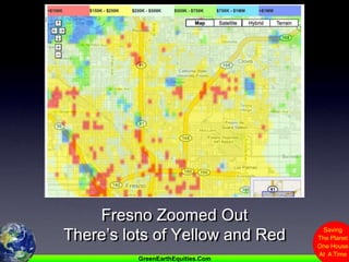 Fresno Zoomed OutThere’s lots of Yellow and Red 