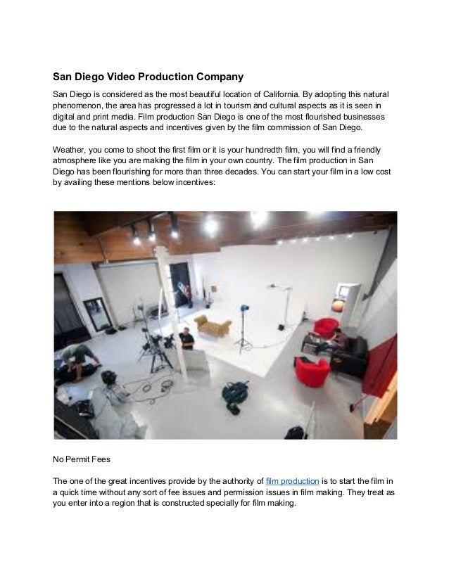 San diego video production company