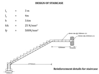 DESIGN OF SUNSHADE
Length = 0.6m
Effective depth, d = span/7 = 600/7 = 85.7mm
Provide d = 85mm
Overall depth ,D = 85 + 15 ...