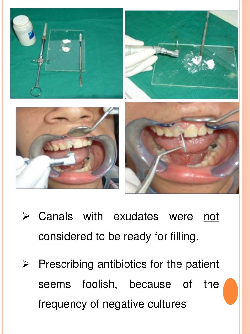 INTRACANAL MEDICAMENTS IN ENDODONTICS