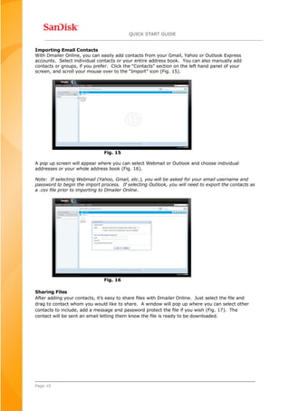 San disksecureaccess quickstartguide_win | PDF