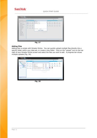 San disksecureaccess quickstartguide_win | PDF