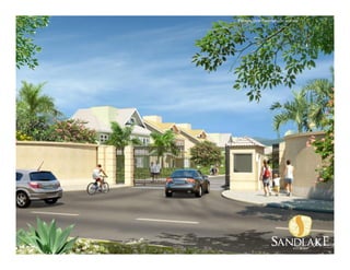 Perspectiva ilustrada do acesso
 