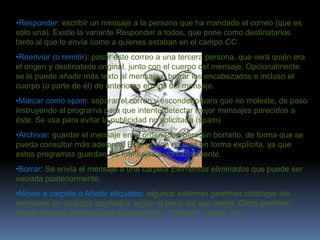 Responder un mensaje exclusivamente al remitente